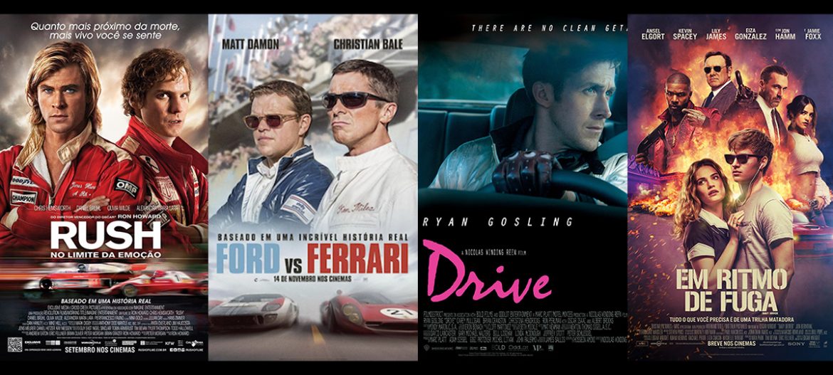 Rush, Ford vs. Ferrari, Drive, Baby Driver Rush, Ford vs. Ferrari, Drive, Baby Driver